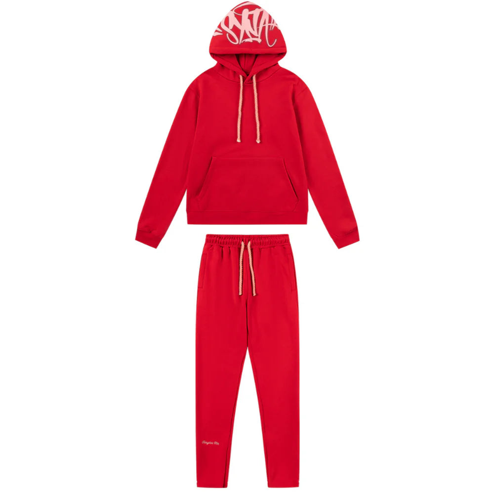 SYNA WORLD LOGO RED TRACKSUIT