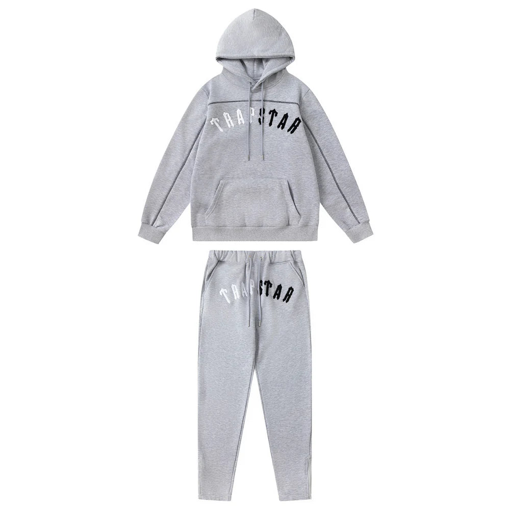 SPLIT ARCH GREY TRACKSUIT