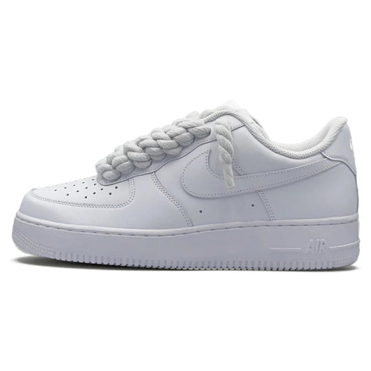 AF1 WHITE - WHITE CLOTHING LACES