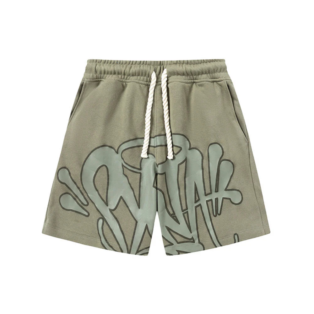 SYNA WORLD ARMY GREEN SHORT SET