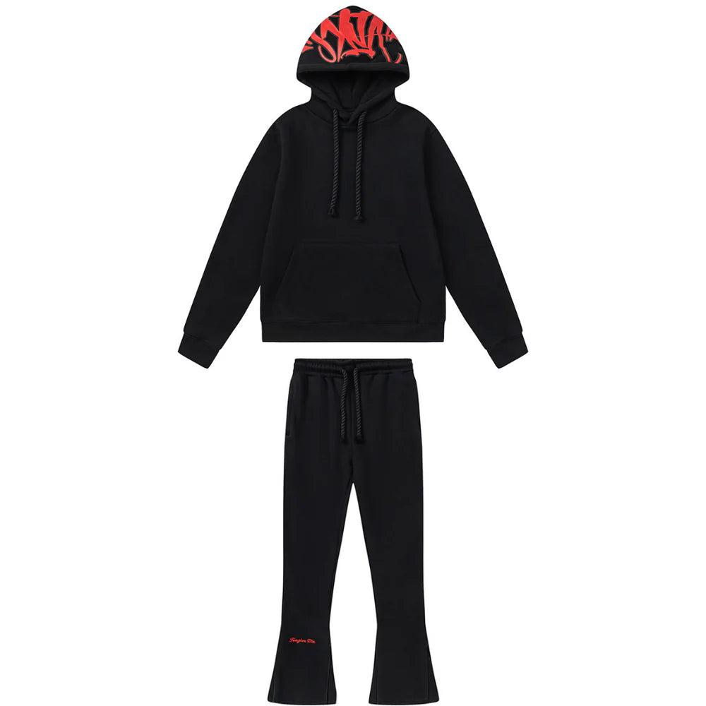 SYNA WORLD BLACK RED TRACKSUIT