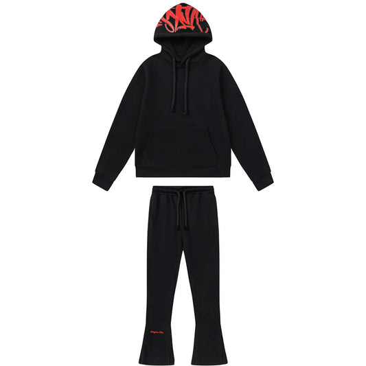 SYNA WORLD BLACK RED TRACKSUIT