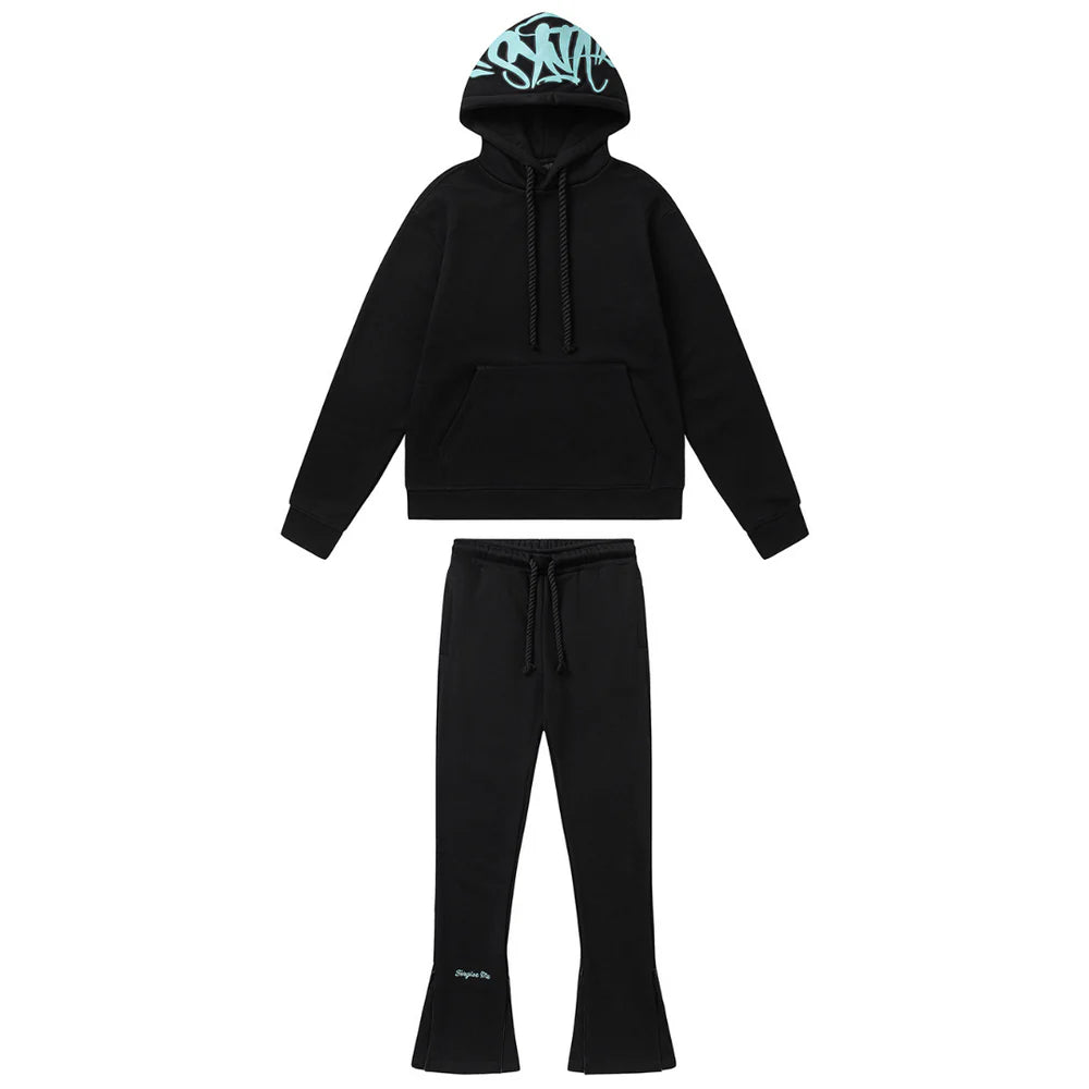 SYNA WORLD BLACK BLUE TRACKSUIT