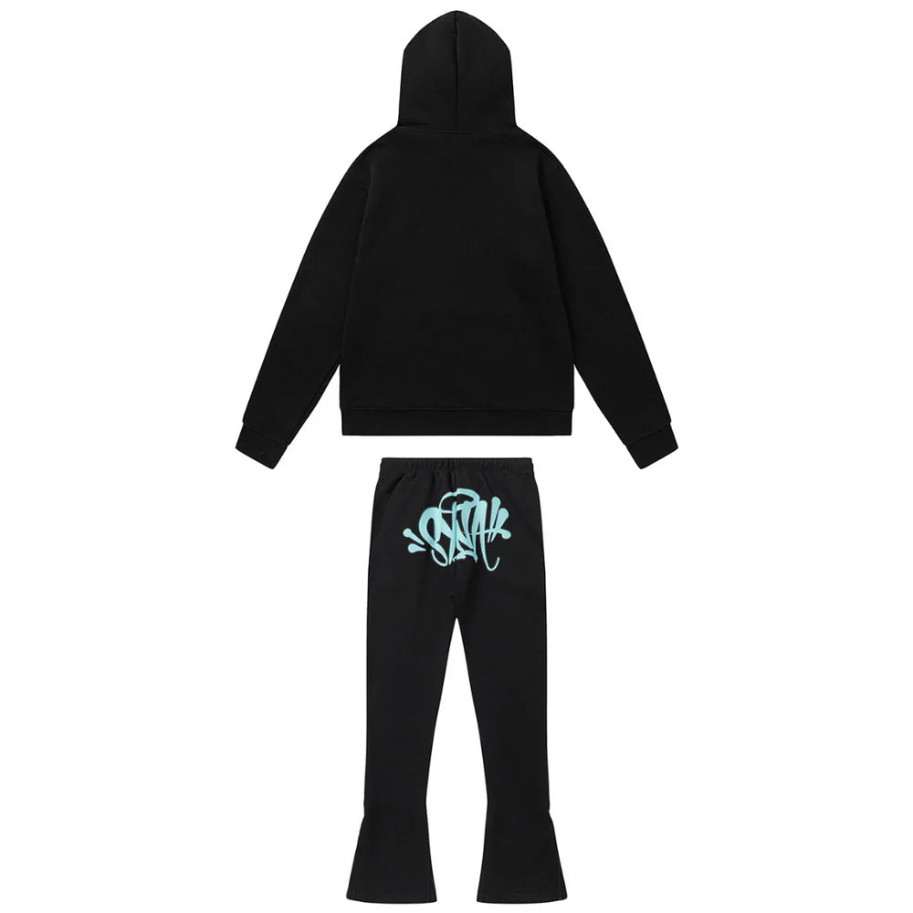 SYNA WORLD BLACK BLUE TRACKSUIT