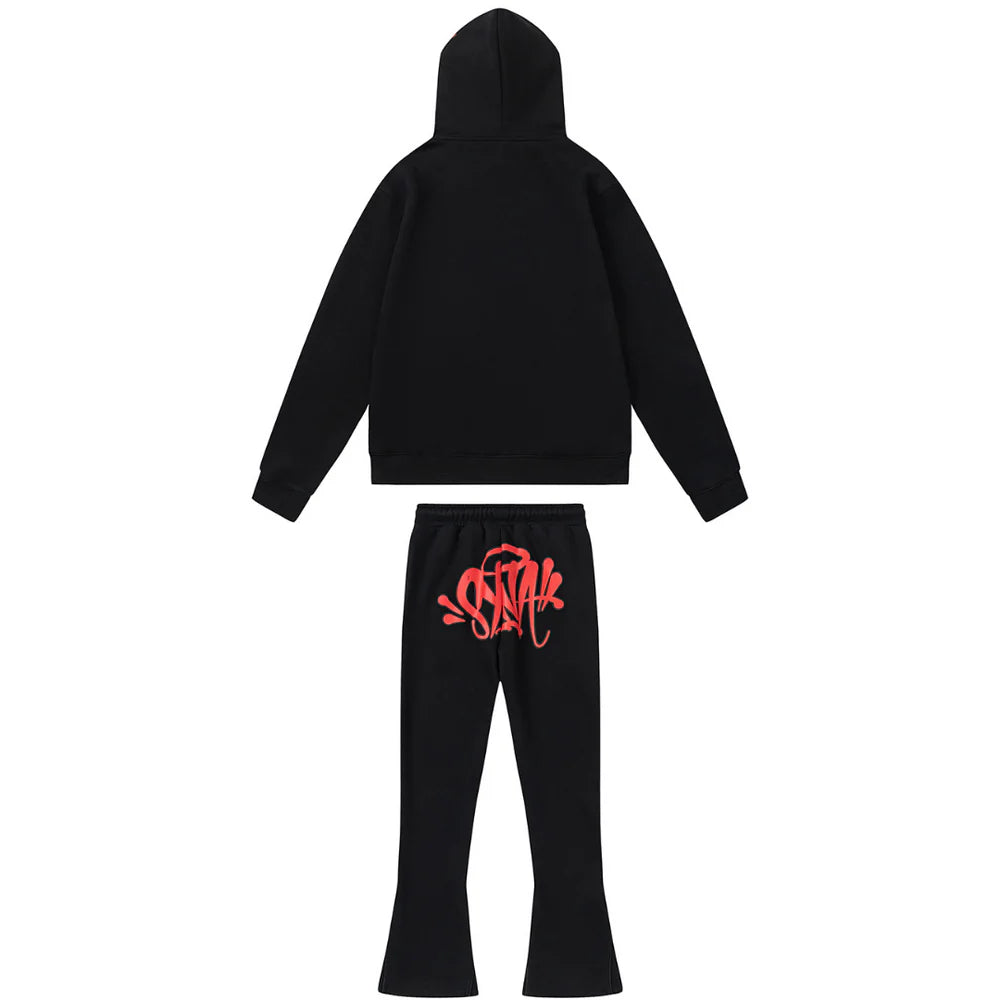 SYNA WORLD BLACK RED TRACKSUIT