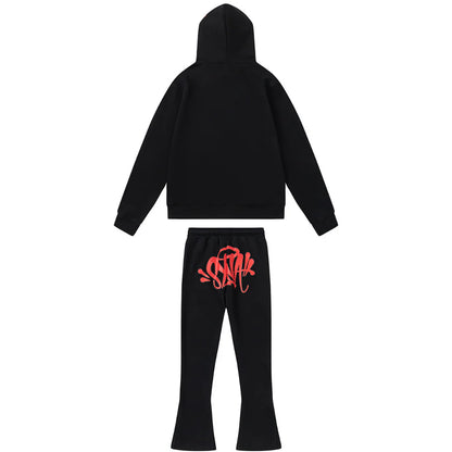 SYNA WORLD BLACK RED TRACKSUIT