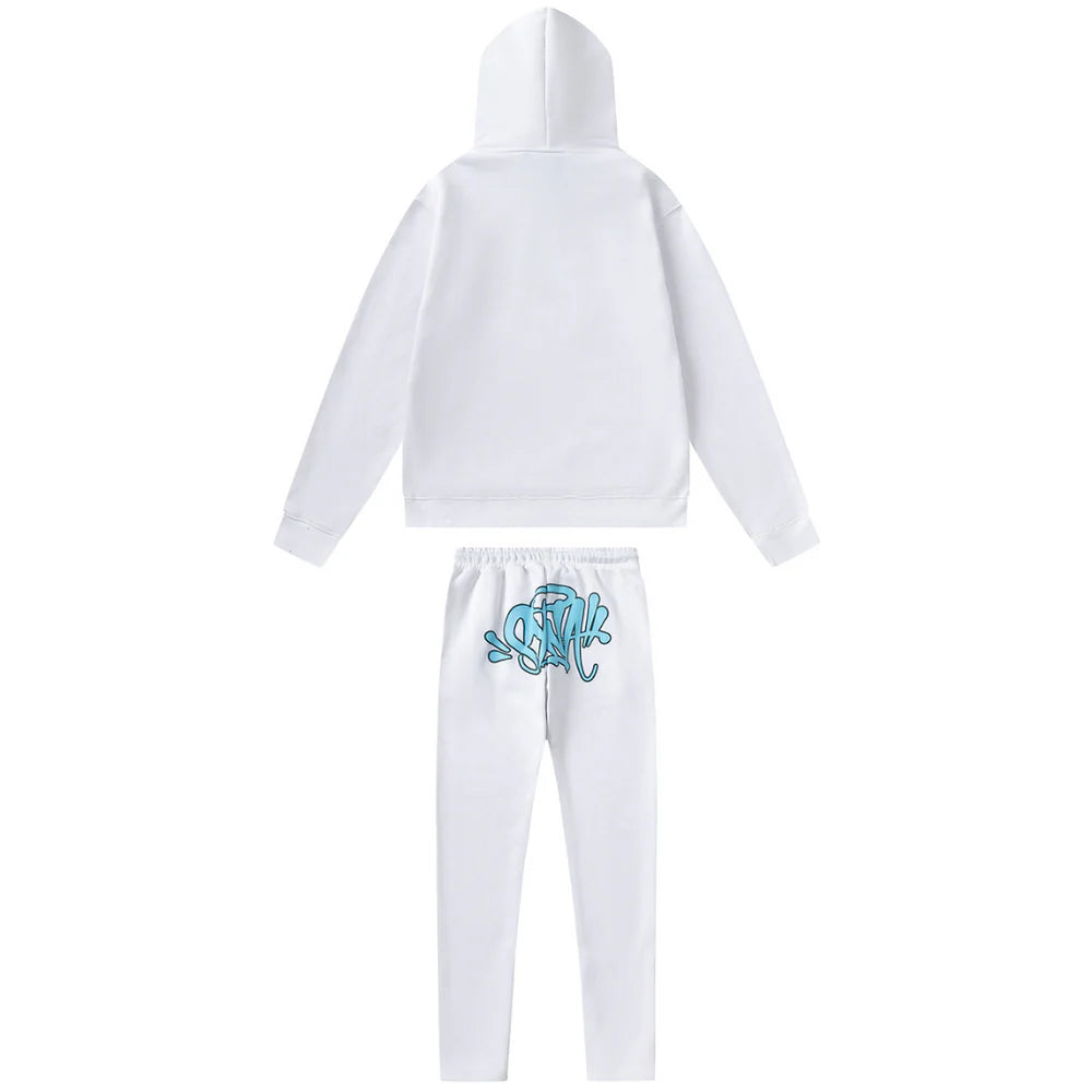 SYNA WORLD WHITE BLUE TRACKSUIT