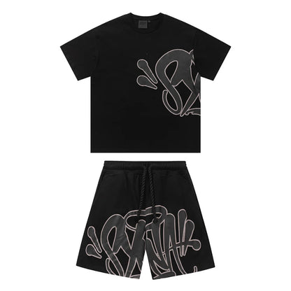 SYNA WORLD BLACK SHORT SET