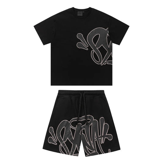 SYNA WORLD BLACK SHORT SET