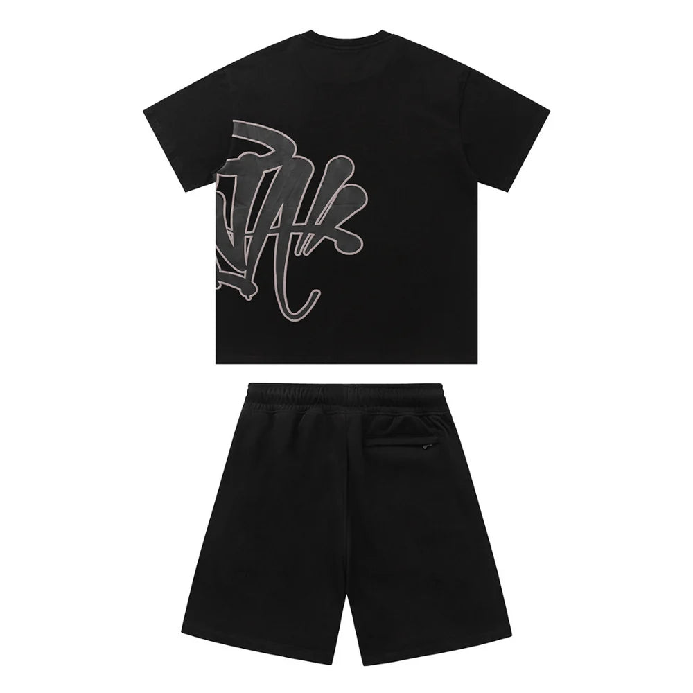 SYNA WORLD BLACK SHORT SET