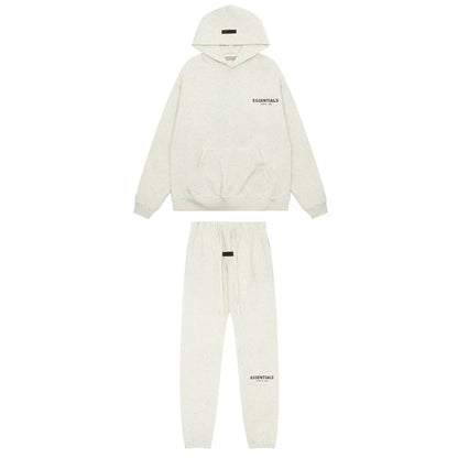 ESSENTIALS FEAR OF GOD WHITE TRACKSUIT