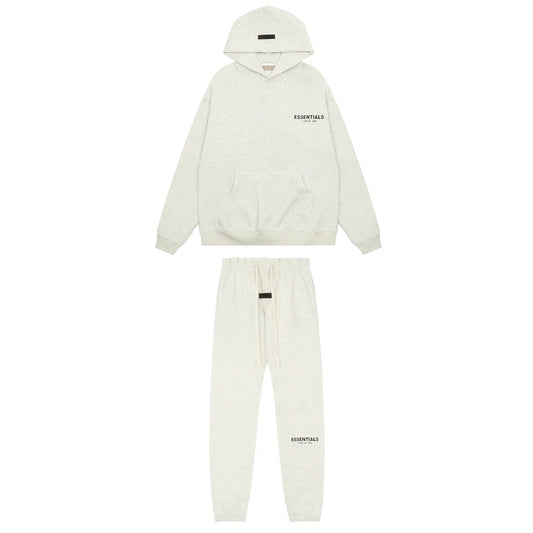 ESSENTIALS FEAR OF GOD WHITE TRACKSUIT