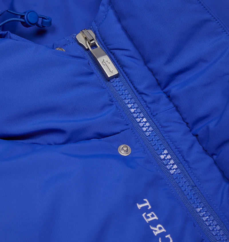 DECODED 2.0 HOODED BLUE PUFFER