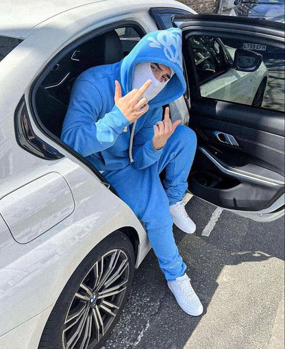 SYNA WORLD LOGO BLUE TRACKSUIT