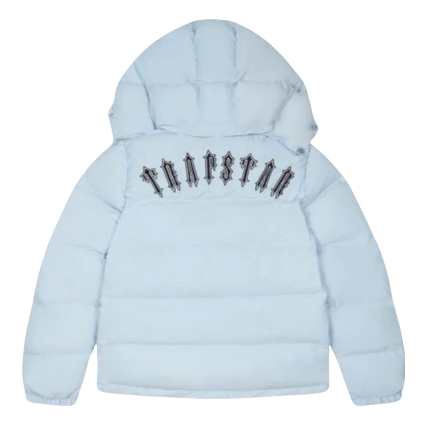 IRONGATE DETACHABLE HOODED BABY BLUE PUFFER