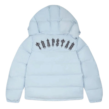 IRONGATE DETACHABLE HOODED BABY BLUE PUFFER