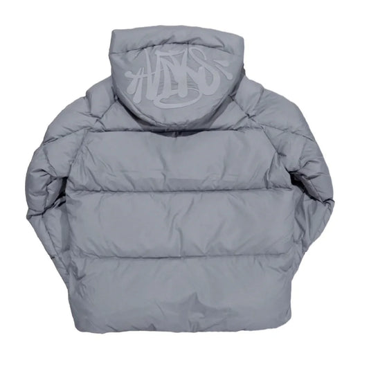 SYNA WORLD DOWN PUFFER JACKET - SILVER/GREY