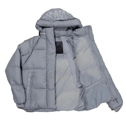 SYNA WORLD DOWN PUFFER JACKET - SILVER/GREY